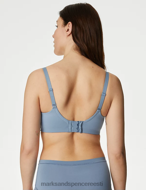 Riietus ee Marks & Spencer unisex Flexifit juhtmeta täistops rinnahoidja hall sinine NZTRN4135