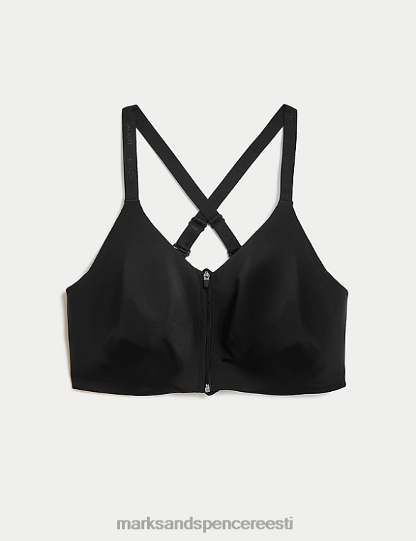 Riietus ee Marks & Spencer unisex Flexifit juhtmeta täistops rinnahoidja must NZTRN4361