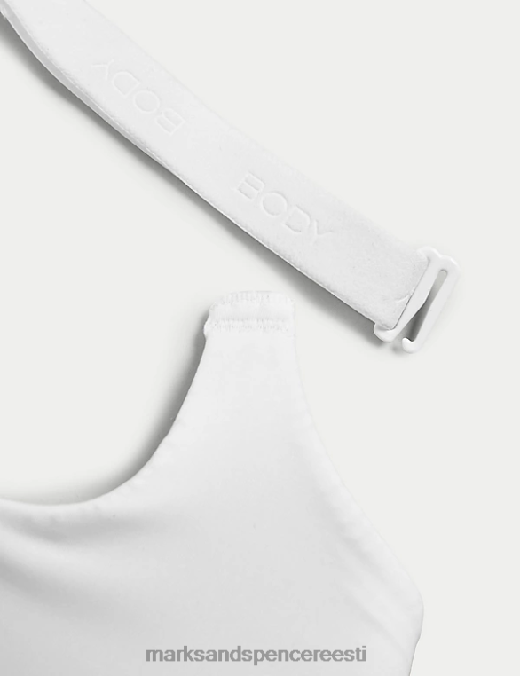 Riietus ee Marks & Spencer unisex Flexifit juhtmeta täistops rinnahoidja valge NZTRN3915