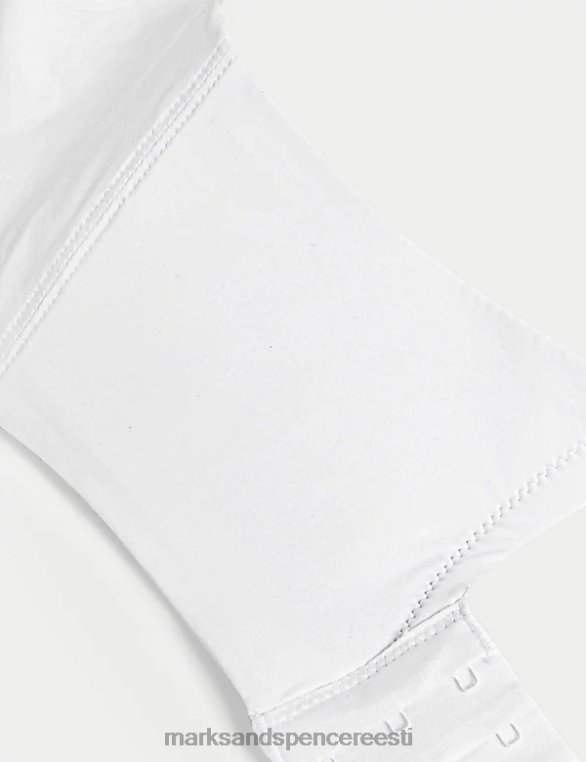 Riietus ee Marks & Spencer unisex Flexifit juhtmeta täistops rinnahoidja valge NZTRN4132