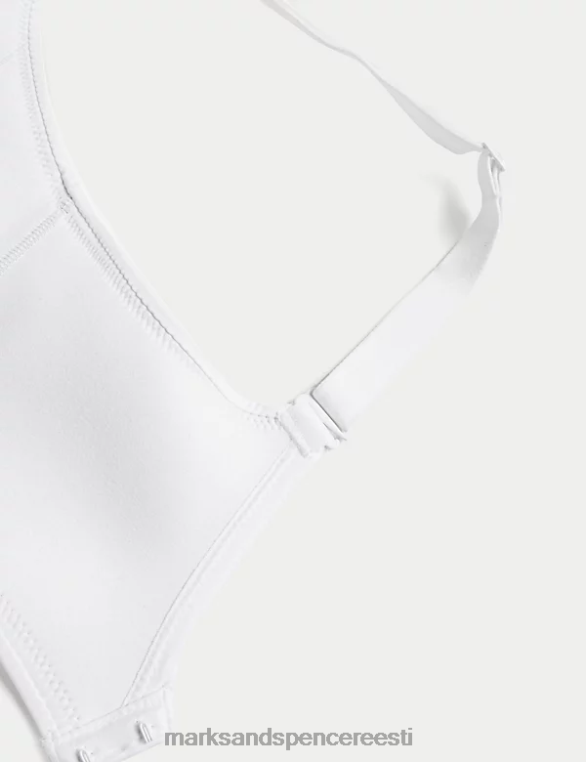 Riietus ee Marks & Spencer unisex Flexifit juhtmeta täistops rinnahoidja valge NZTRN4138