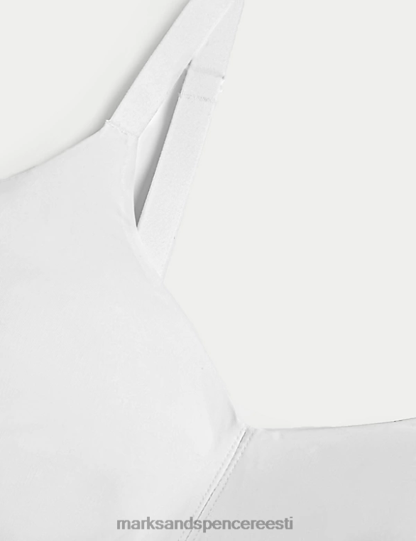 Riietus ee Marks & Spencer unisex Flexifit juhtmeta täistops rinnahoidja valge NZTRN4138