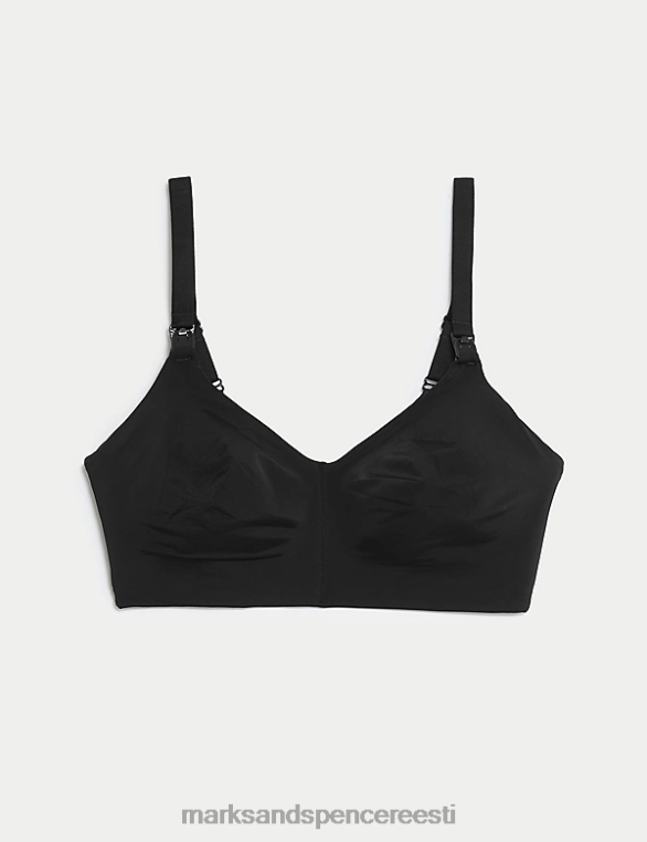 Riietus ee Marks & Spencer unisex Flexifit juhtmevaba imetamisrinnahoidja must NZTRN4619