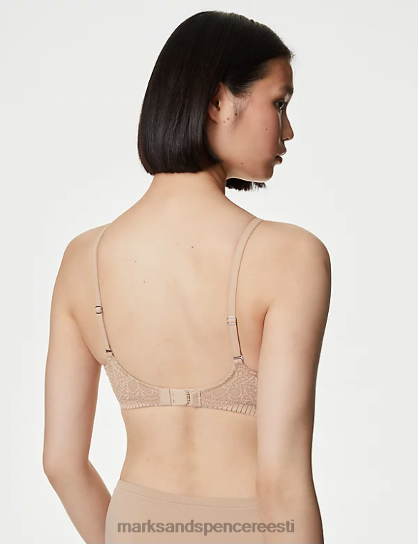 Riietus ee Marks & Spencer unisex Pehme juhtmeta rinnahoidja roosa kvarts NZTRN4043