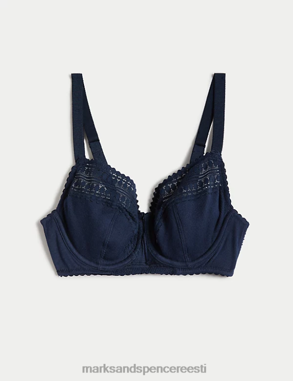 Riietus ee Marks & Spencer unisex aniispitsist juhtmega rõdurinnahoidja merevägi NZTRN4266