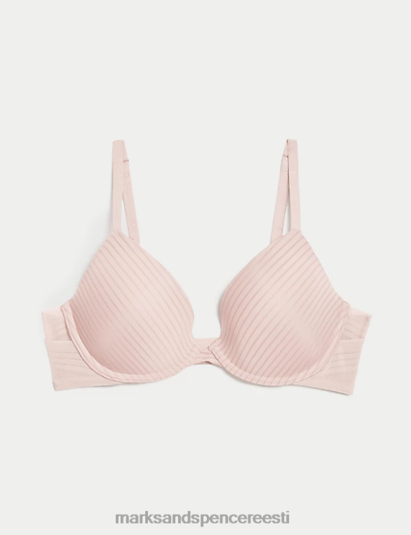 Riietus ee Marks & Spencer unisex body define juhtmega sukeldunud T-särgi rinnahoidja pehme roosa NZTRN3920