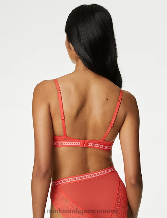 Riietus ee Marks & Spencer unisex cleo juhtmega sukeldumisrinnahoidja ereoranž NZTRN4497