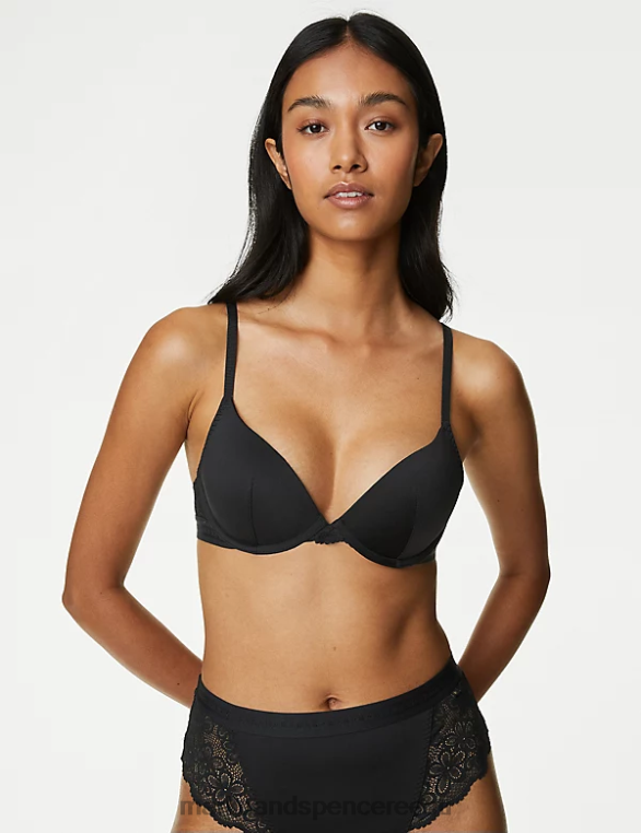 Riietus ee Marks & Spencer unisex cleo juhtmega sukeldumisrinnahoidja must NZTRN4498
