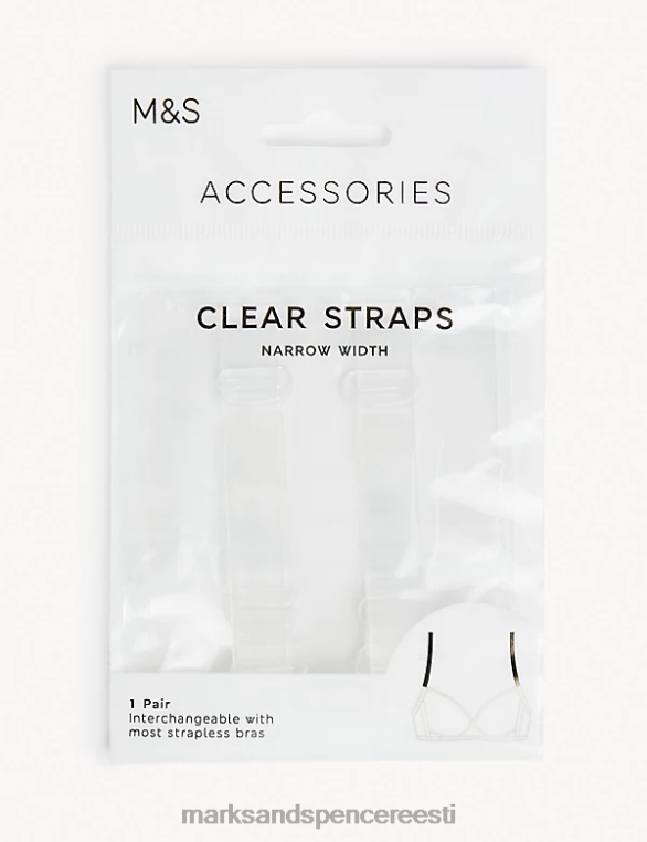 Riietus ee Marks & Spencer unisex eemaldatavad rinnahoidja rihmad selge NZTRN4322