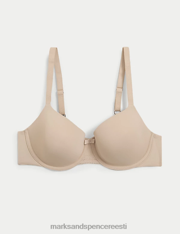 Riietus ee Marks & Spencer unisex flexifit juhtmega täistassiga T-särgi rinnahoidja roosa kvarts NZTRN4056