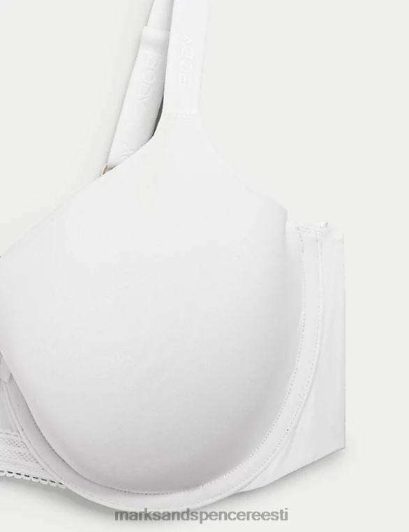 Riietus ee Marks & Spencer unisex flexifit juhtmega täistassiga T-särgi rinnahoidja valge NZTRN4051