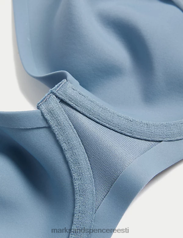 Riietus ee Marks & Spencer unisex flexifit nähtamatu juhtmega täistops rinnahoidja hall sinine NZTRN4379