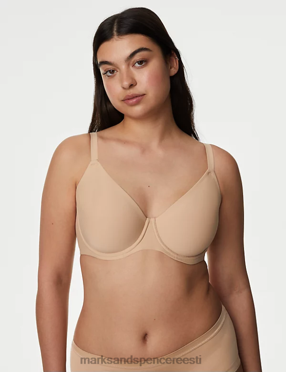 Riietus ee Marks & Spencer unisex flexifit nähtamatu juhtmega täistops rinnahoidja roosa kvarts NZTRN3931
