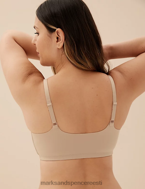 Riietus ee Marks & Spencer unisex flexifit operatsioonijärgne täistops rinnahoidja roosa kvarts NZTRN4566