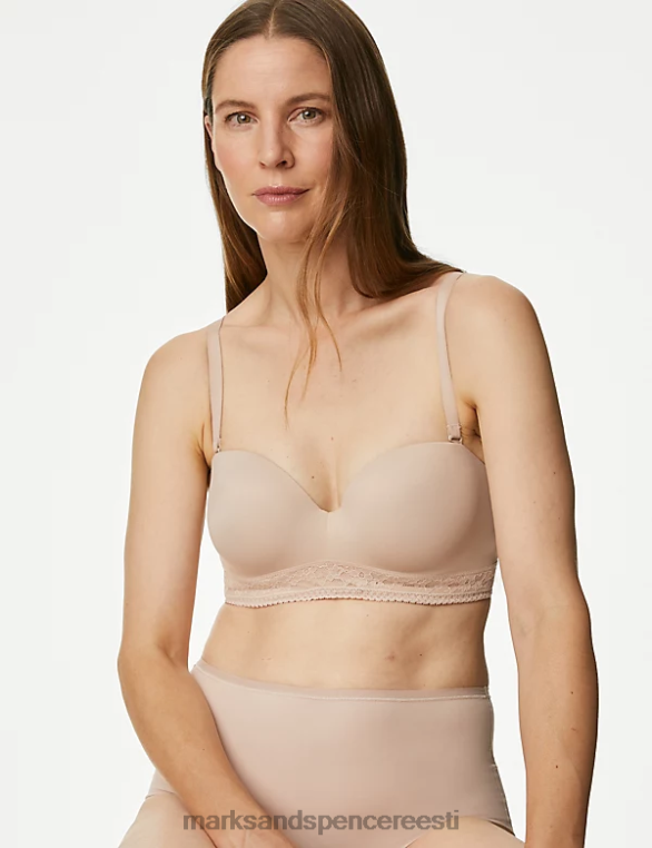 Riietus ee Marks & Spencer unisex flexiwired operatsioonijärgne õlapaelteta rinnahoidja opaal NZTRN4257