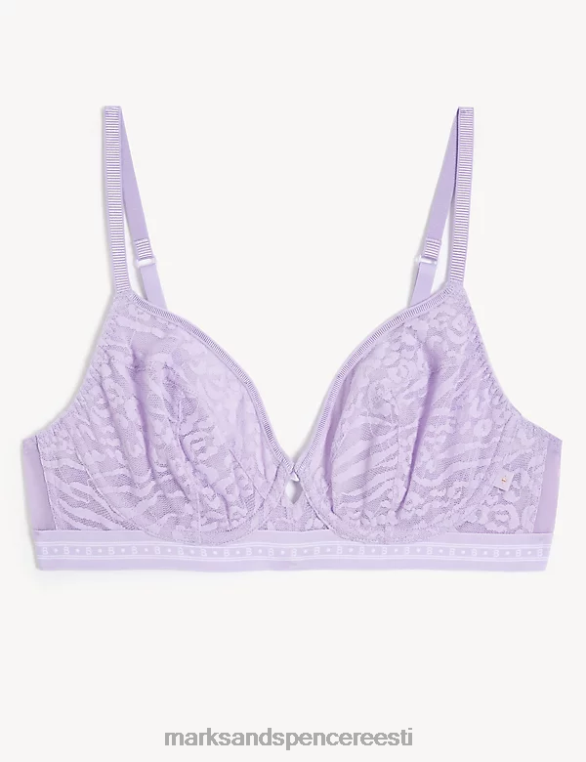 Riietus ee Marks & Spencer unisex gisella võrgust juhtmega sukeldumisrinnahoidja lilla NZTRN3763