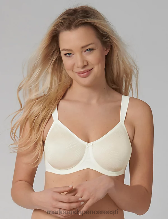 Riietus ee Marks & Spencer unisex hädavajalik juhtmega minimeeriv rinnahoidja kreem NZTRN3304