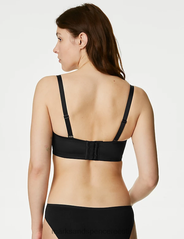 Riietus ee Marks & Spencer unisex juhtmega polsterdatud mitmesuunaline rinnahoidja must NZTRN4717