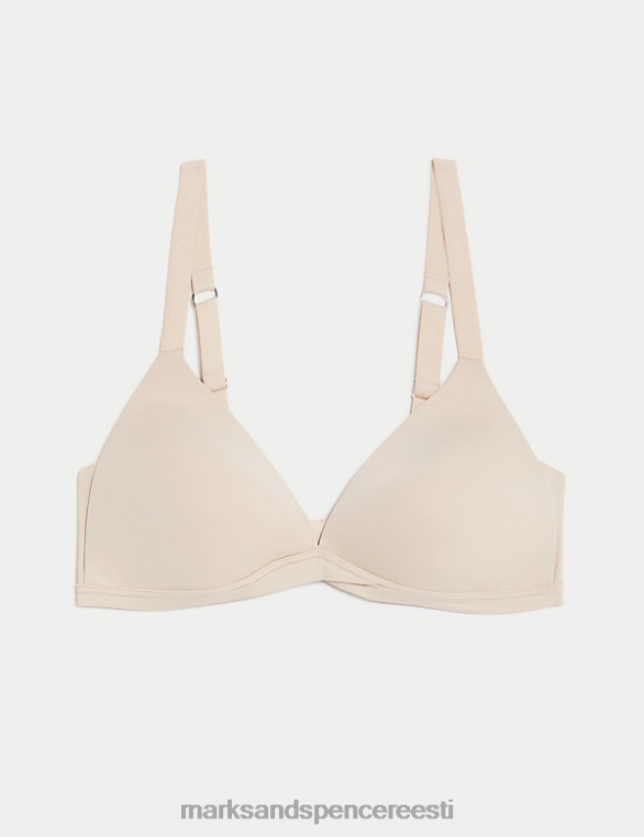 Riietus ee Marks & Spencer unisex juhtmeta push-up bralette opaal NZTRN3902