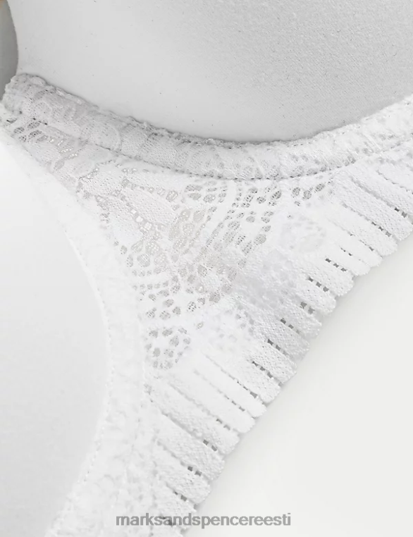 Riietus ee Marks & Spencer unisex keha pehme traadiga täistassiga T-särgi rinnahoidja valge NZTRN3817