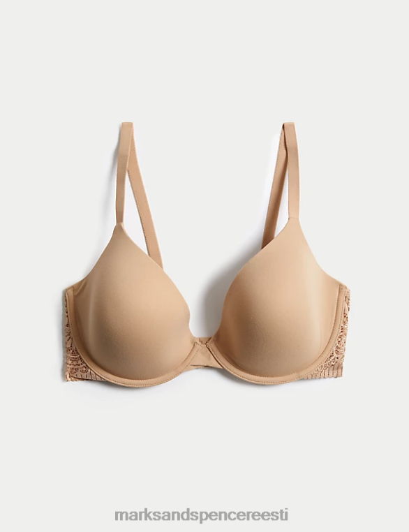 Riietus ee Marks & Spencer unisex kehaga pehme juhtmega sukeldumisrinnahoidja roosa kvarts NZTRN4006