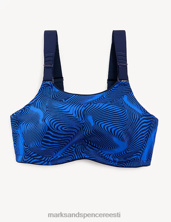 Riietus ee Marks & Spencer unisex ülim tugi tõsine spordirinnahoidja safiir NZTRN4666