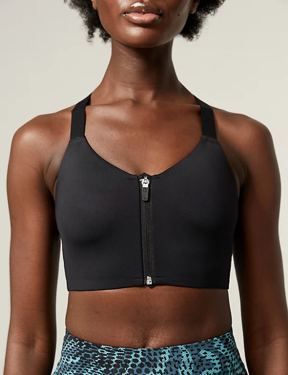 Riietus ee Marks & Spencer unisex ülima toega juhtmeta spordirinnahoidja must NZTRN4542