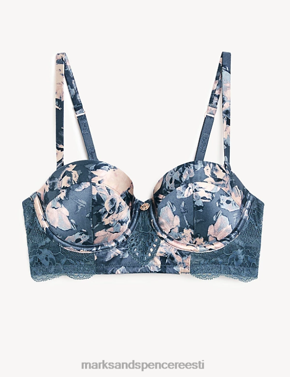 Riietus ee Marks & Spencer unisex lunaria siidist traadiga mitmesuunaline rõdurinnahoidja õhuväe sinine NZTRN3717