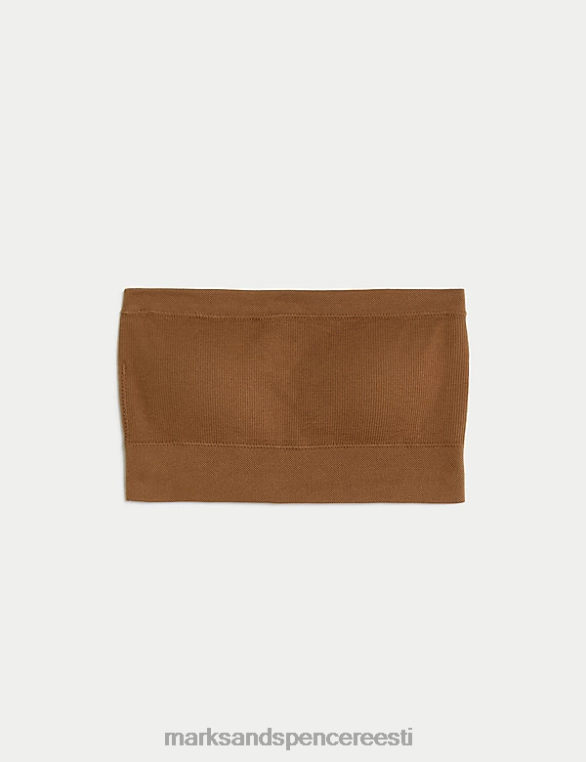Riietus ee Marks & Spencer unisex õmblusteta juhtmeta bandeau rinnahoidja topaas NZTRN4258