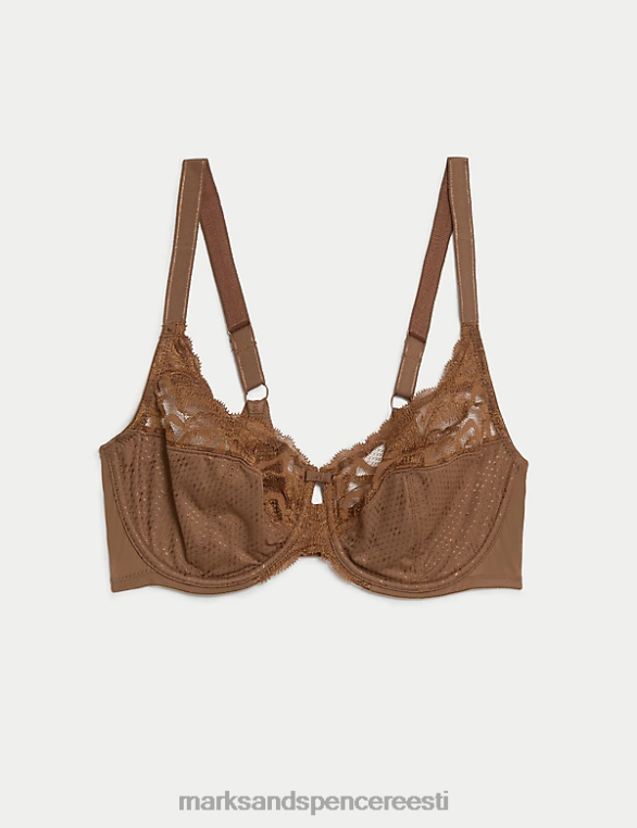 Riietus ee Marks & Spencer unisex metsiku õitsenguga juhtmega täistops rinnahoidja topaas NZTRN104