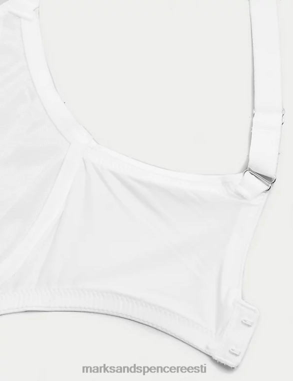 Riietus ee Marks & Spencer unisex omaks juhtmega täiendavat tugirinnahoidjat valge NZTRN3884