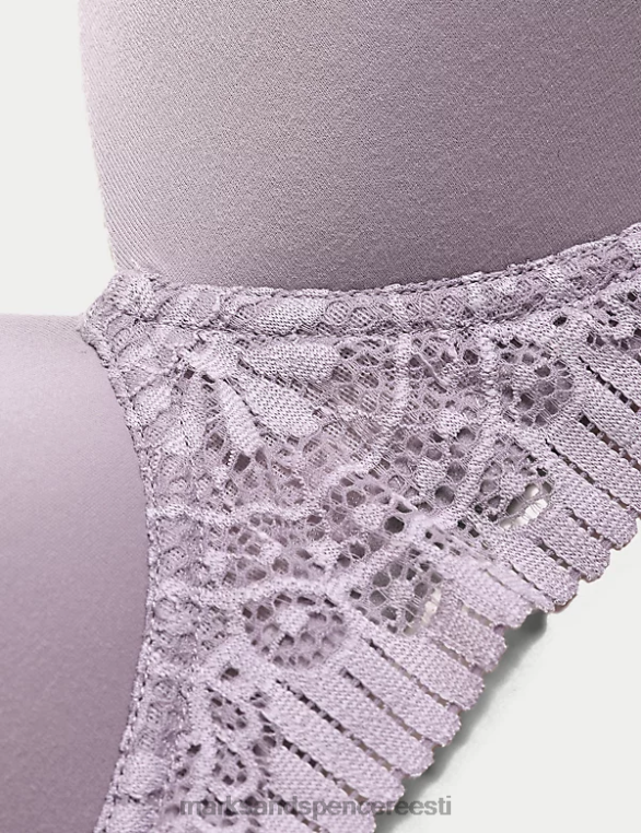 Riietus ee Marks & Spencer unisex pehme korpusega juhtmeta täiskupp rinnahoidja tolmune sirel NZTRN4167