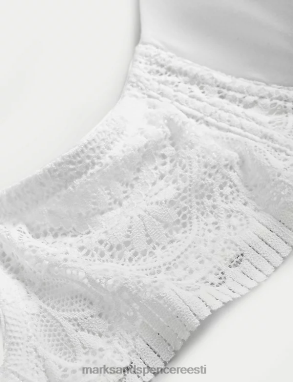 Riietus ee Marks & Spencer unisex pehme korpusega juhtmeta täiskupp rinnahoidja valge NZTRN4168