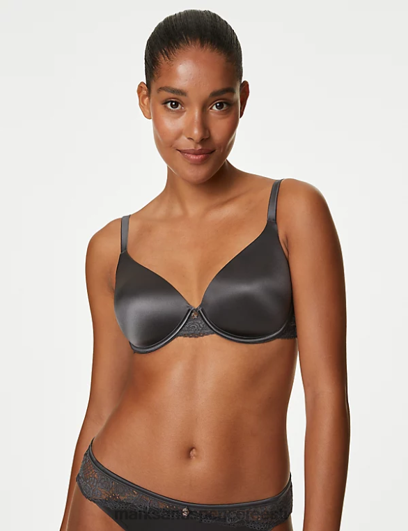 Riietus ee Marks & Spencer unisex siluv juhtmega täiskupp rinnahoidja hall NZTRN4942