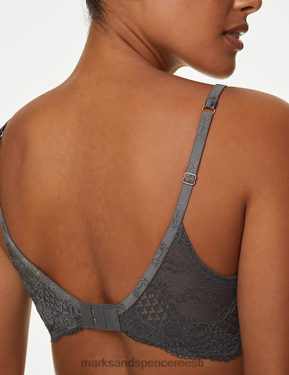 Riietus ee Marks & Spencer unisex siluv polsterdatud sukeldumisrinnahoidja hall NZTRN4946