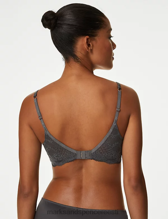Riietus ee Marks & Spencer unisex siluv polsterdatud sukeldumisrinnahoidja hall NZTRN4946