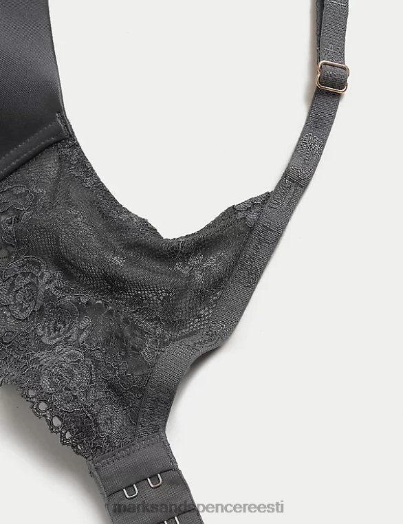 Riietus ee Marks & Spencer unisex siluv polsterdatud sukeldumisrinnahoidja hall NZTRN4946