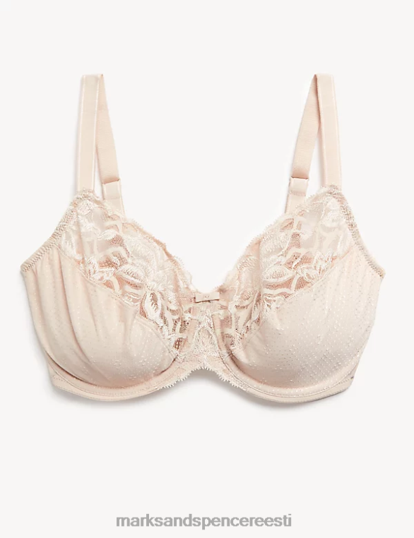 Riietus ee Marks & Spencer unisex wild blooms minimiser full cup rinnahoidja opaal NZTRN4029