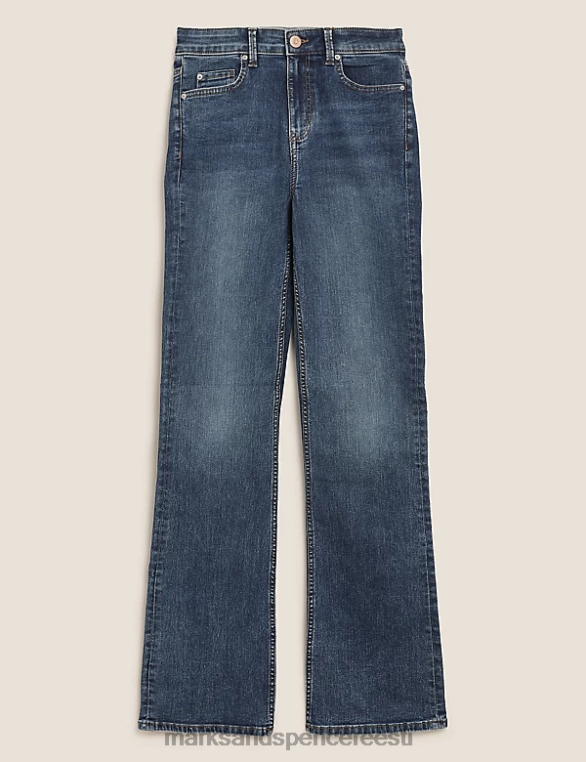 Riietus ee Marks & Spencer unisex eva bootcut teksad keskmine indigo NZTRN863