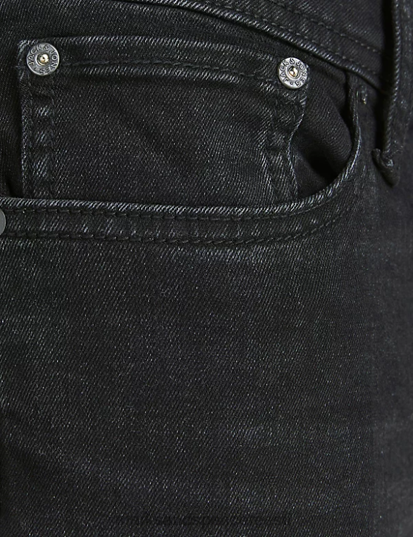 Riietus ee Marks & Spencer unisex slim fit 5 taskuga teksad must denim NZTRN7137