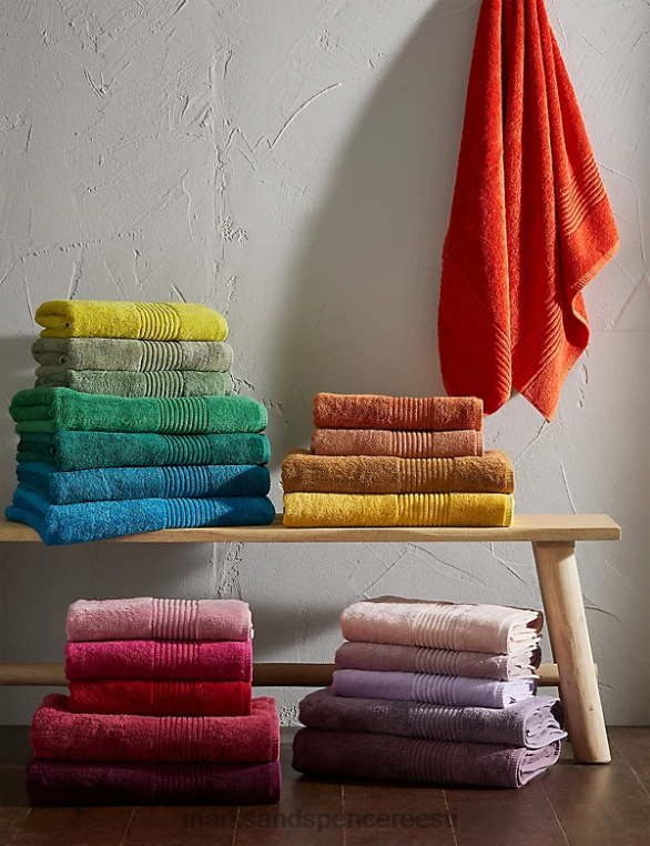 tarvikud ee Marks & Spencer unisex egiptuse puuvillast luksuslik rätik lavendel NZTRN3623