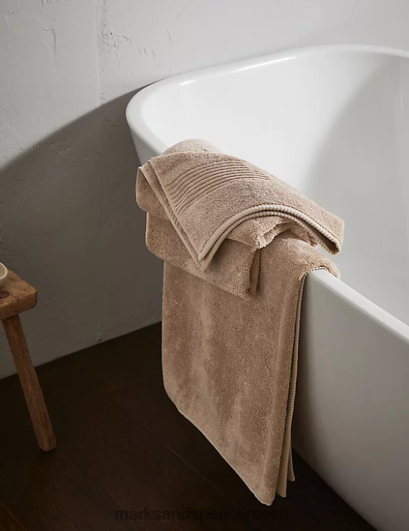 tarvikud ee Marks & Spencer unisex egiptuse puuvillast luksuslik rätik mokka NZTRN3633