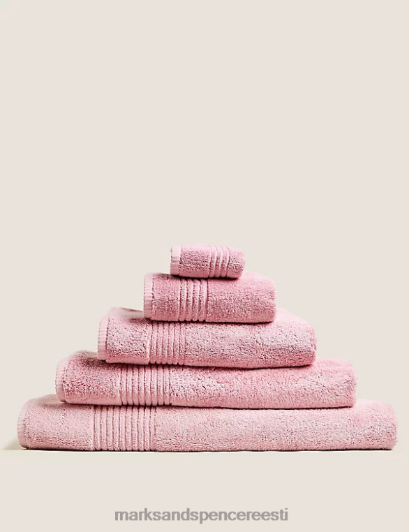 tarvikud ee Marks & Spencer unisex egiptuse puuvillast luksuslik rätik roos NZTRN3645