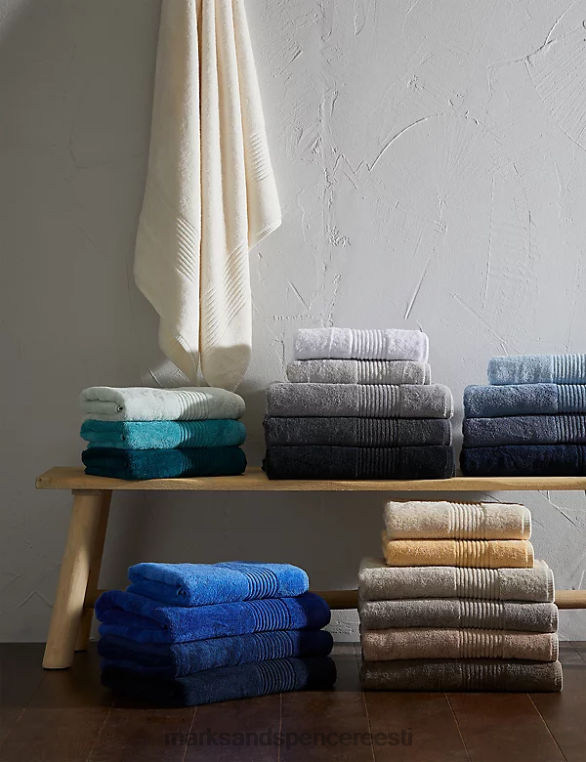 tarvikud ee Marks & Spencer unisex egiptuse puuvillast luksuslik rätik safiir NZTRN3654