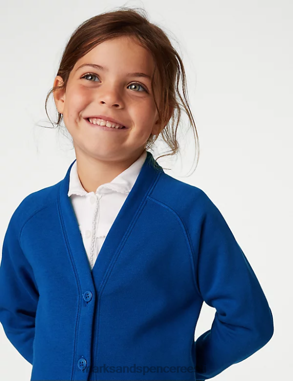 koolivorm ee Marks & Spencer lapsed puuvillane staynew school kardigan sügavsinine NZTRN9038