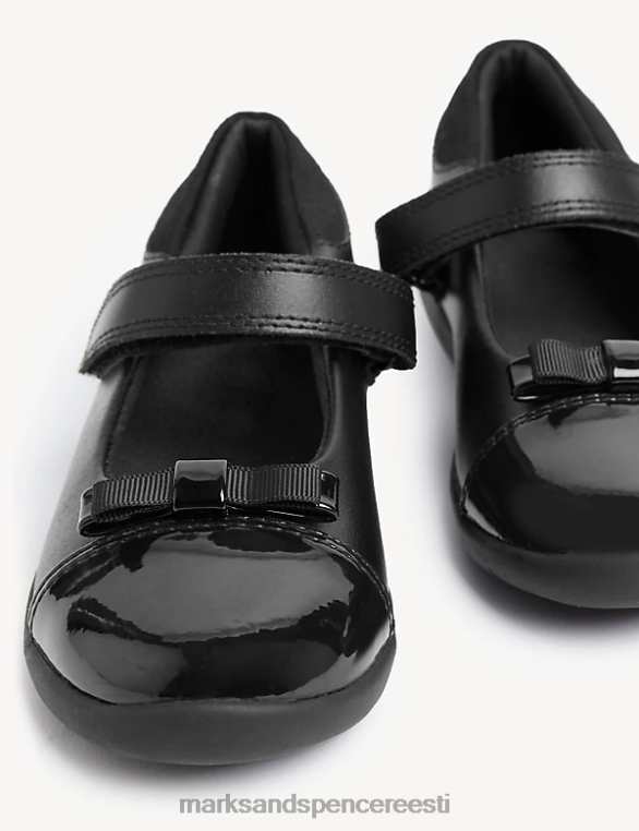 koolivorm ee Marks & Spencer lapsed nahast freshfeet vibu koolijalatsid must NZTRN8817