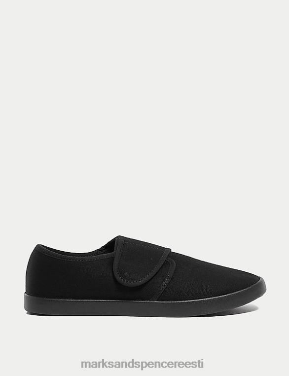 koolivorm ee Marks & Spencer lapsed riptape plimsolls must NZTRN8367