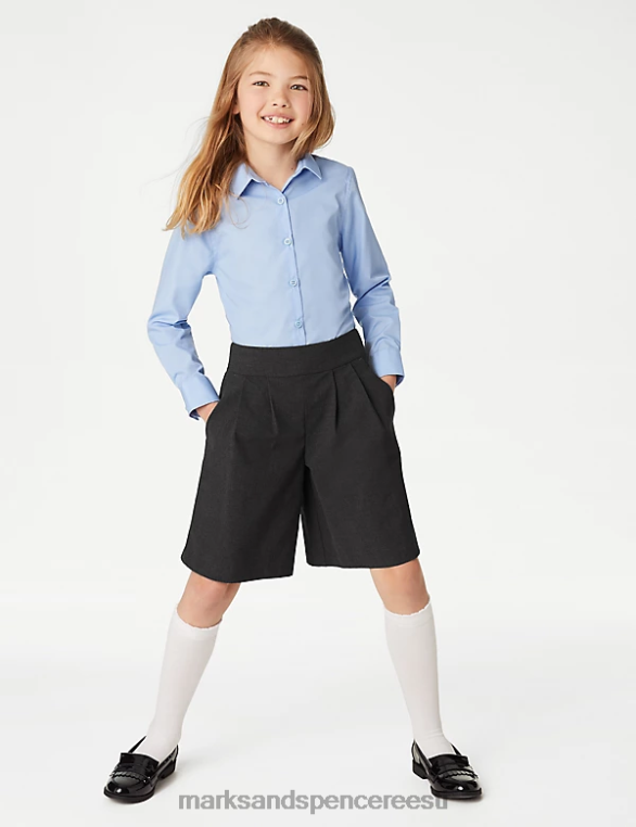 koolivorm ee Marks & Spencer lapsed plisseeritud ees kooli culottes hall NZTRN9794