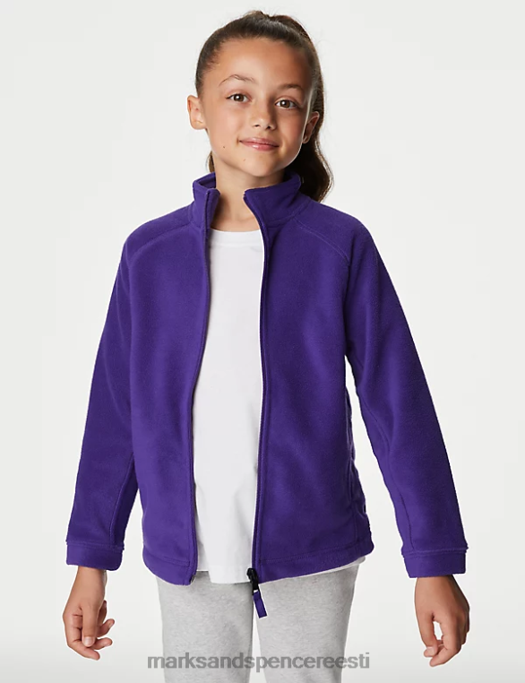 koolivorm ee Marks & Spencer lapsed tõmblukuga fliis lilla NZTRN8955