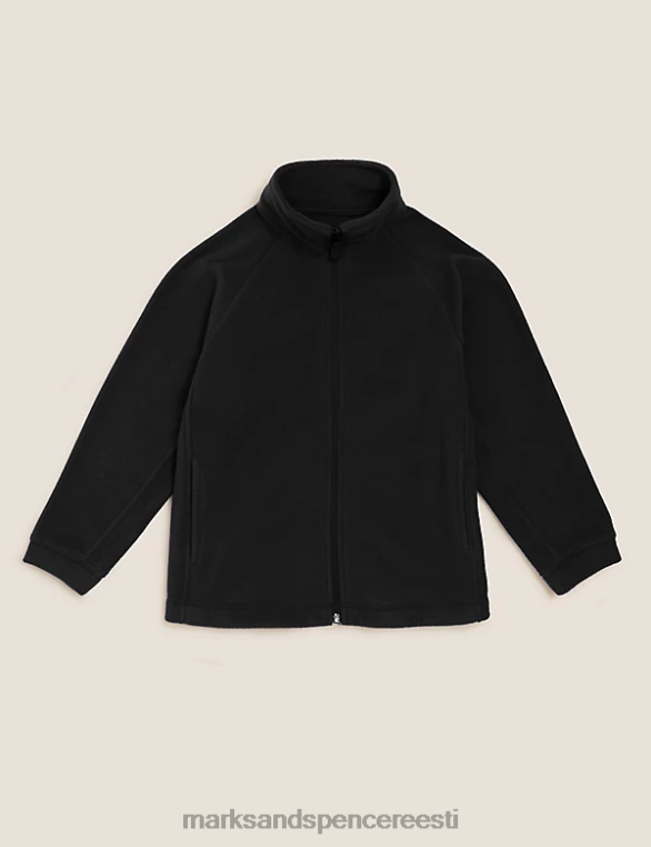 koolivorm ee Marks & Spencer lapsed tõmblukuga fliis must NZTRN8954